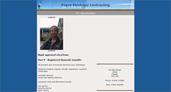 Desktop Screenshot of payne-electrical.com